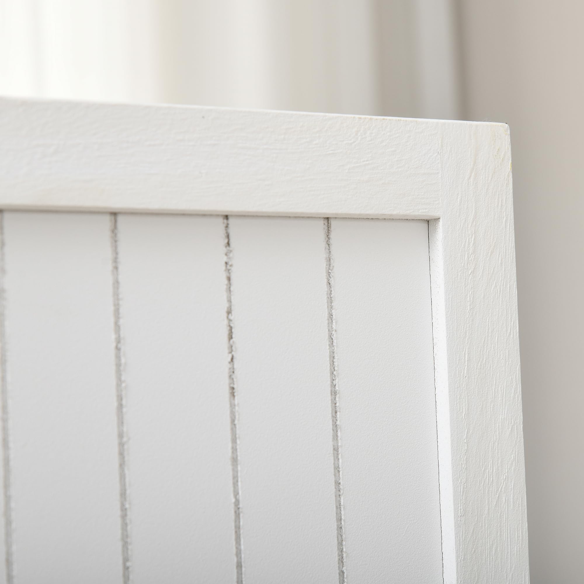 HOMCOM Divisor Plegable de Madera 4 Paneles 160x170cm Blanco
