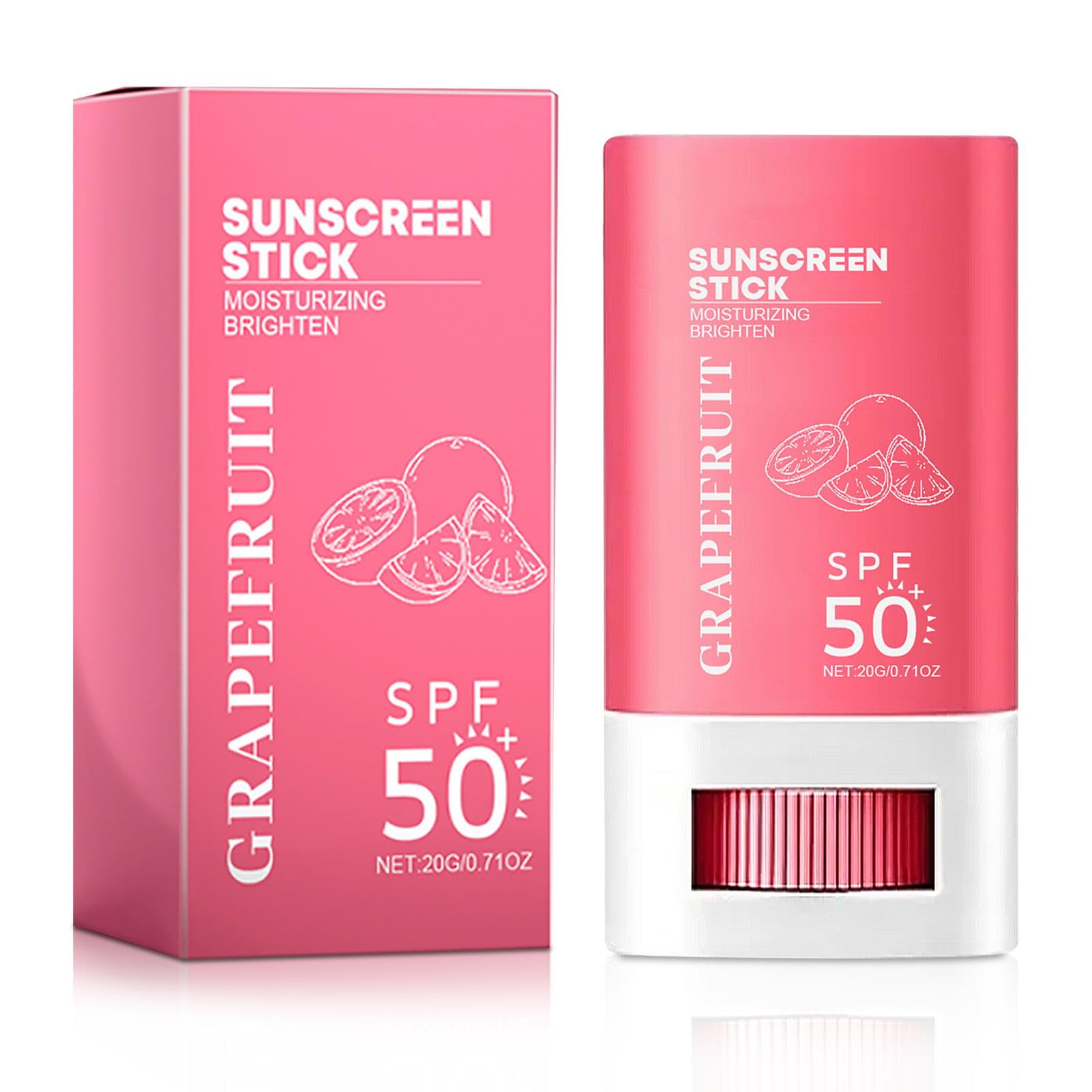 Protector Solar Facial,stick solar facial,crema solar facial stick SPF 50,Sun Clear Stick,Ligero,Impermeable,Uv Protecting Skin Summer,Adecuado para deportes al aire libre, surf (Uva)