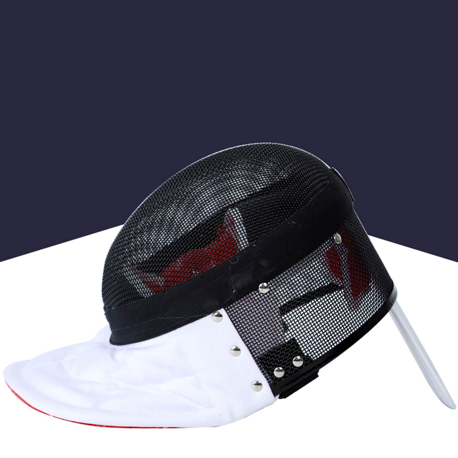Hochwertiger Fechthelm, Fechthelm, 350N/700N/1600N Fechttrainingsgerät (Color : 1600N (Dismantling), Size : M)