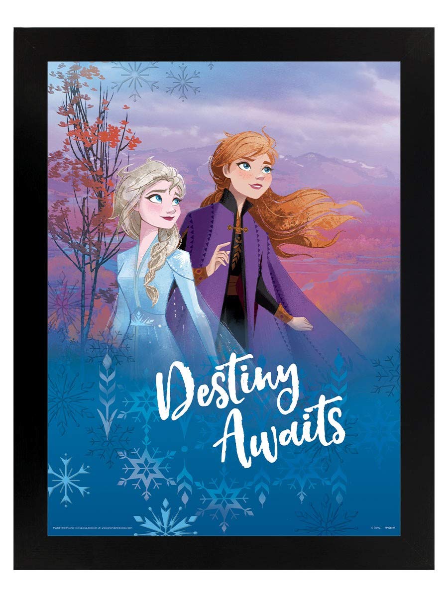 Disney Multi-Colour Frozen 2 (Destiny Awaits) 30 X 40Cm Memorabilia Print