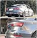 MCARCAR KIT Real Carbon Fiber Trunk Spoiler Compatible with 2014-2020 Audi A3 S3 RS3 Rear Boot Lid Highkick Wing Lip Factory Outlet