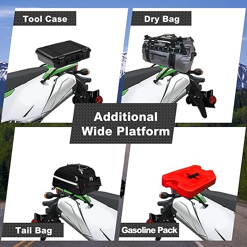 Miniatura 4 de KLX300 - Estante trasero KLX300 2023 KLX250 Estante trasero KLX300SM para KLX300 KLX300SM KLX250 KLX250S KLX250SF 2009-2019 2020 2021 2022 2023