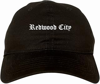 Kings Of NY Redwood City City California 6 Panel Dad Hat Black