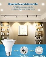 Vista 2 de PAR20 Bombilla LED 7W Multicolor, varios tamaños