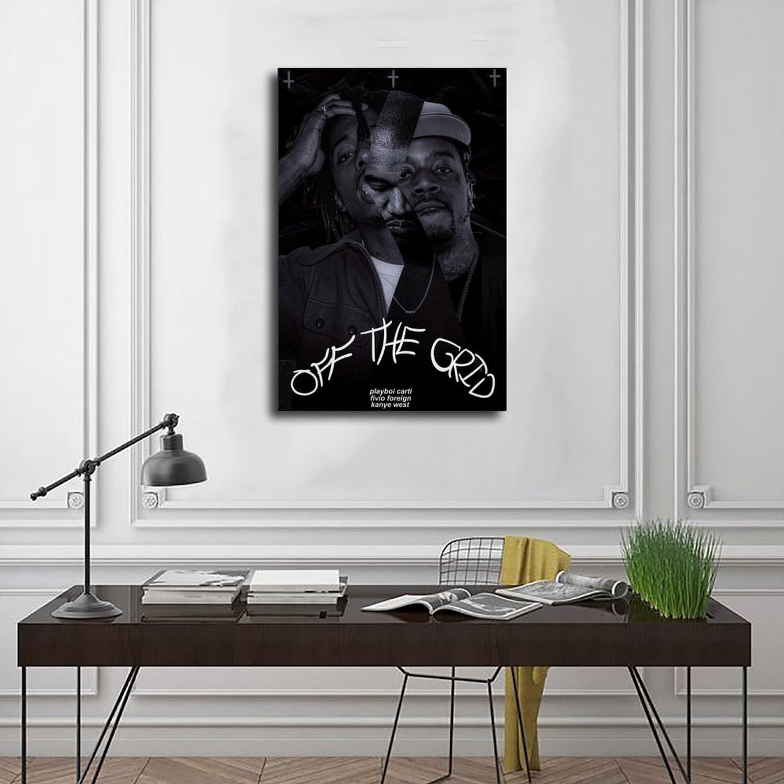Amazon.com: Kanye West X Playboi Carti X Fivio Foreign Off The Grid Poster  Poster Music Album Cover Poster Wall Art Decor Canvas Poster Canvas Poster  Wall Art Decor Print Picture Paintings for