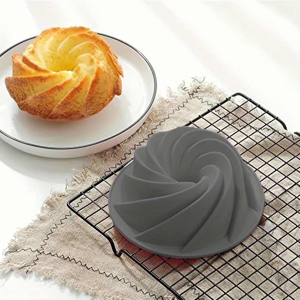 Juego de moldes para Hornear de Silicona de 33 Piezas NYSDM Incluye Bandeja Cuadrada, Molde para Pan, Molde para Pasteles Redondos Savarin, Bandeja para Muffins, Herramientas de Color nórdico
