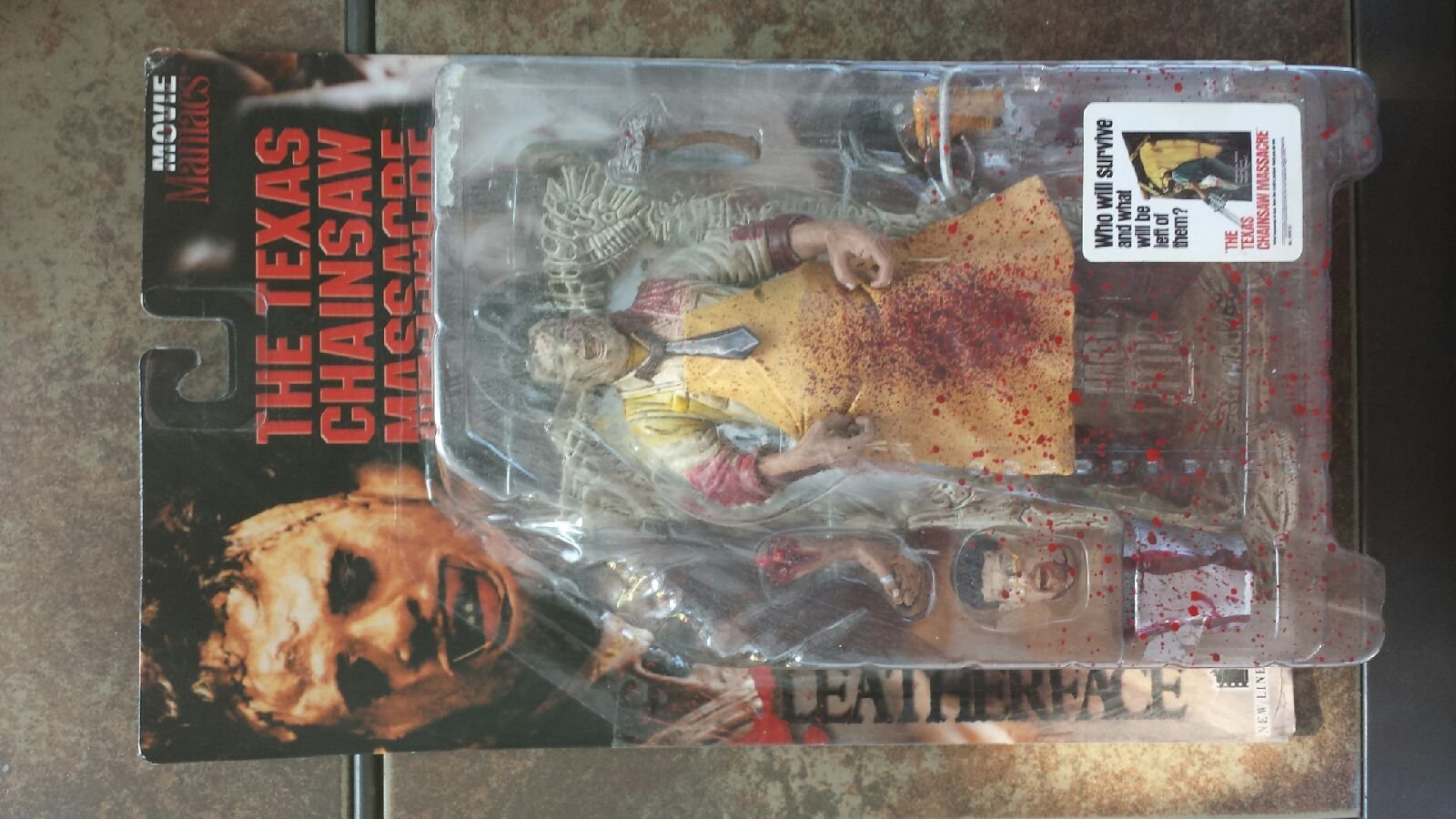 McFarlane - Movie Maniacs 1 - The Texas Chainsaw Massacre - Leatherface ultra action figure w/custom accessories (13+)