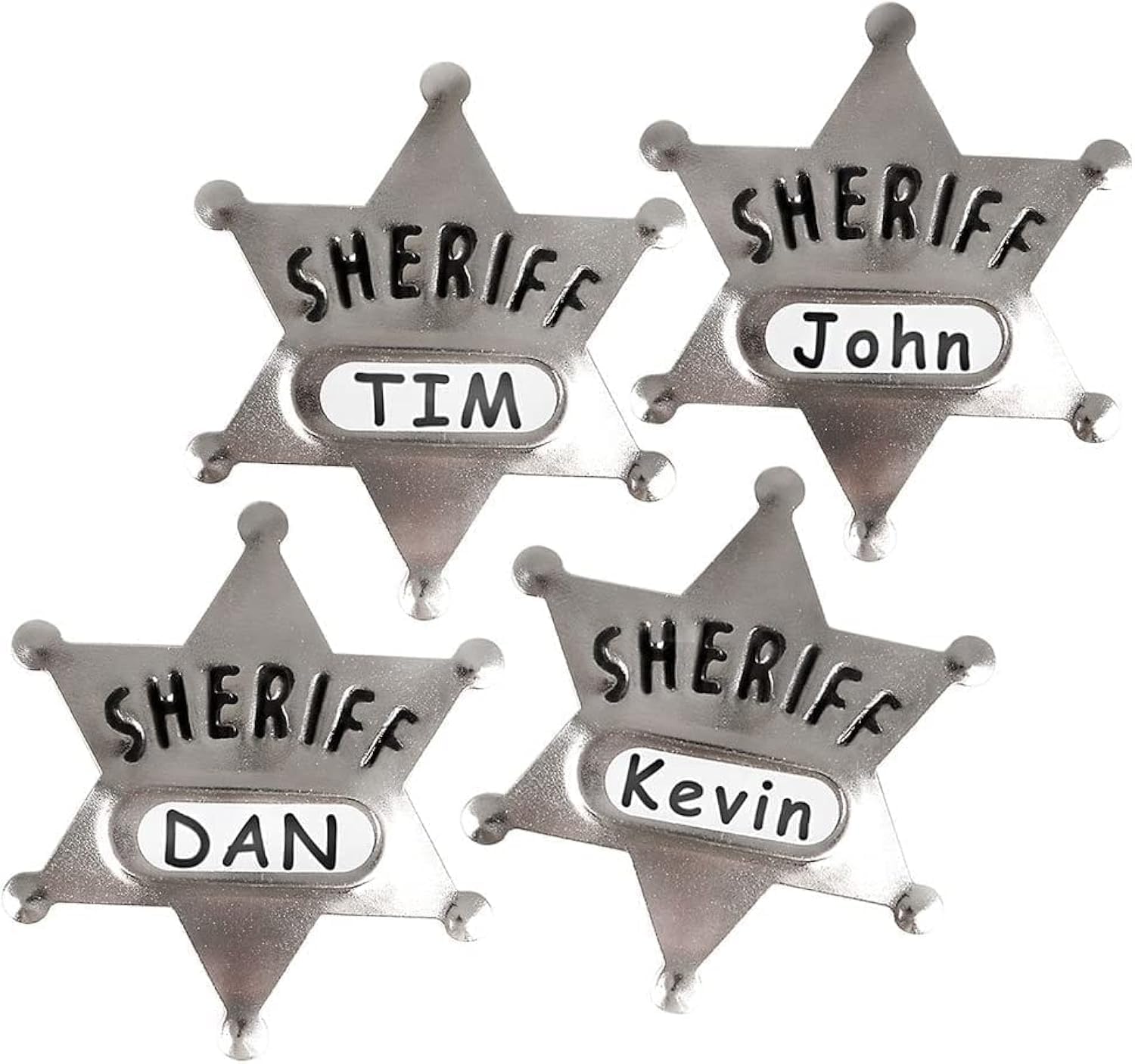 Amazon.com: HAPPY DEALS ~ Sheriff Badges for Kids | Pack of