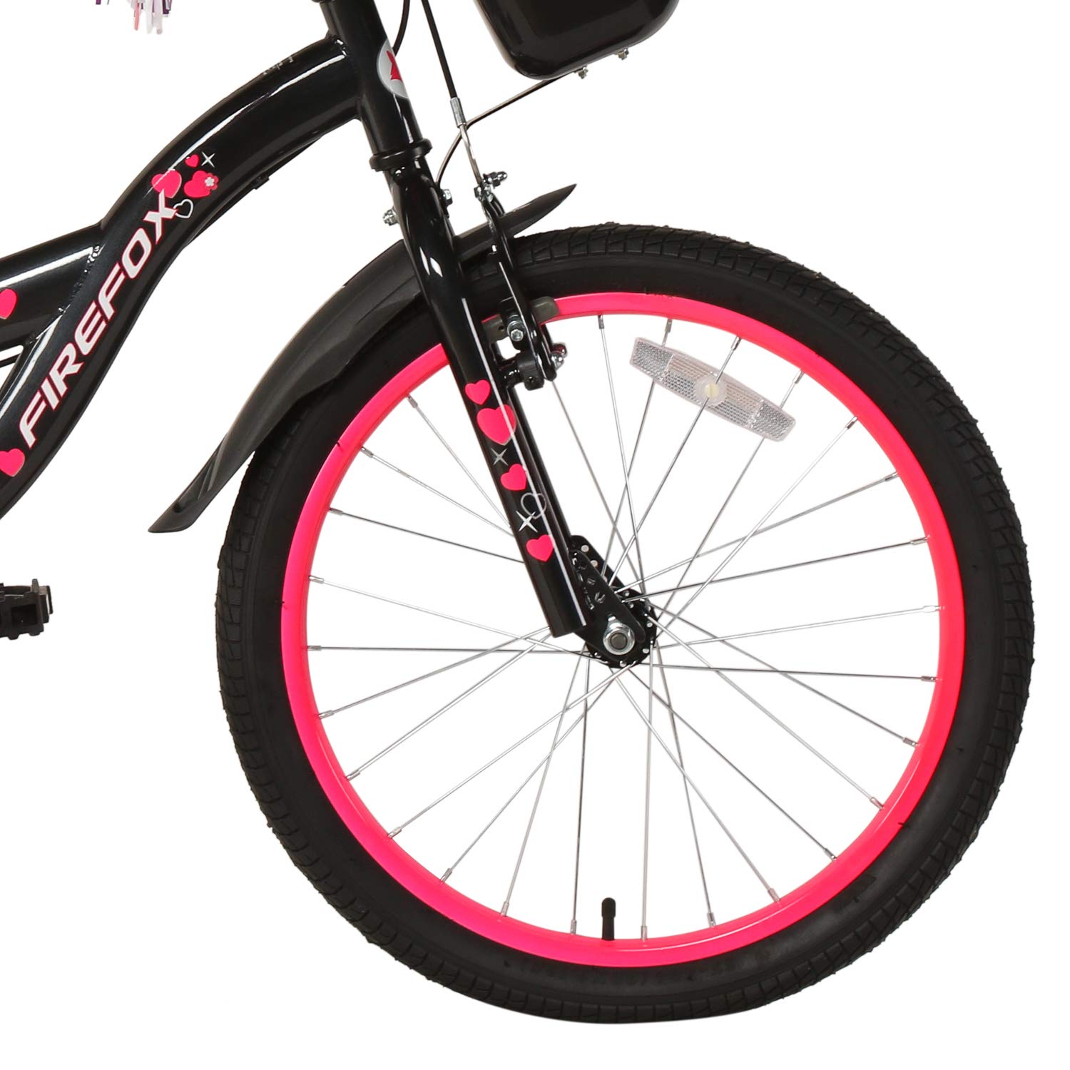 Buy Firefox Sweetie 20 Steel Kids' Bike (Black/Pink) Online at Low