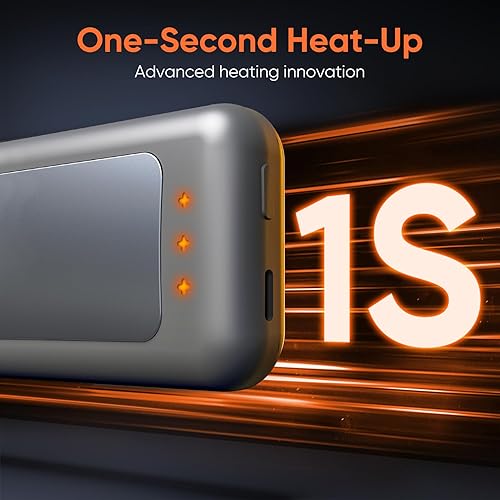 Miniatura 3 de Calentadores de manos recargables, paquete de 2 calentadores de manos eléctricos de 6400 mAh, 16 horas de duración, ideal para exteriores,