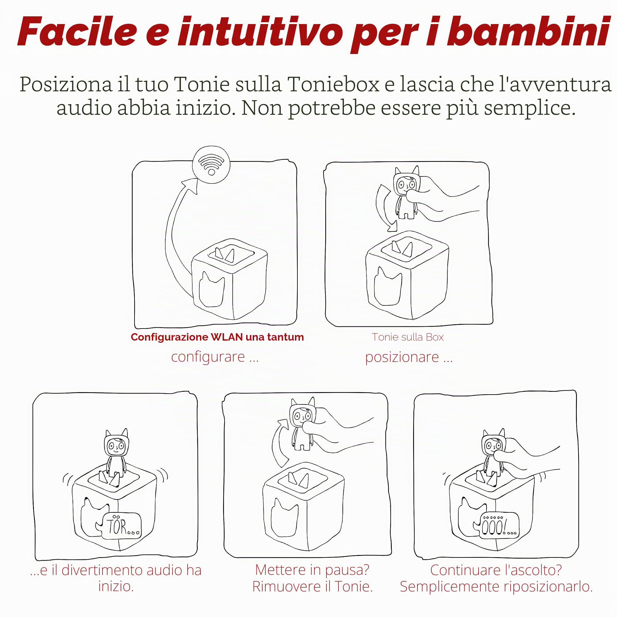 tonies Personaggi uditivi per cassapanca, Canzoni preferite per Bambini, Canzoni di Natale, Canzoni per Bambini dai 3 Anni in su, Tempo di Gioco: Circa 54 Minuti