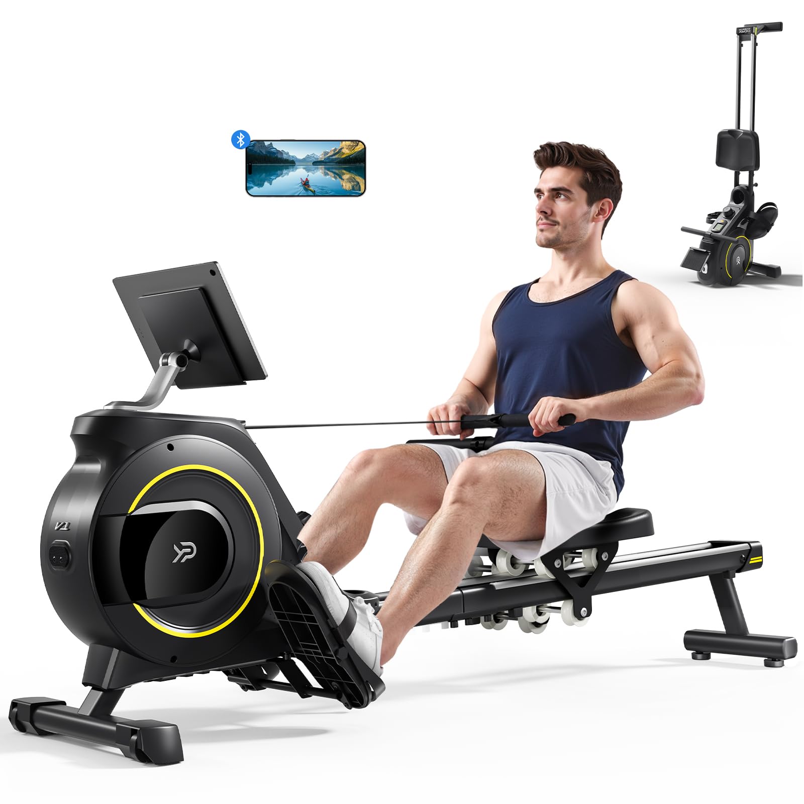 YPOO Rowing Machine for Home,