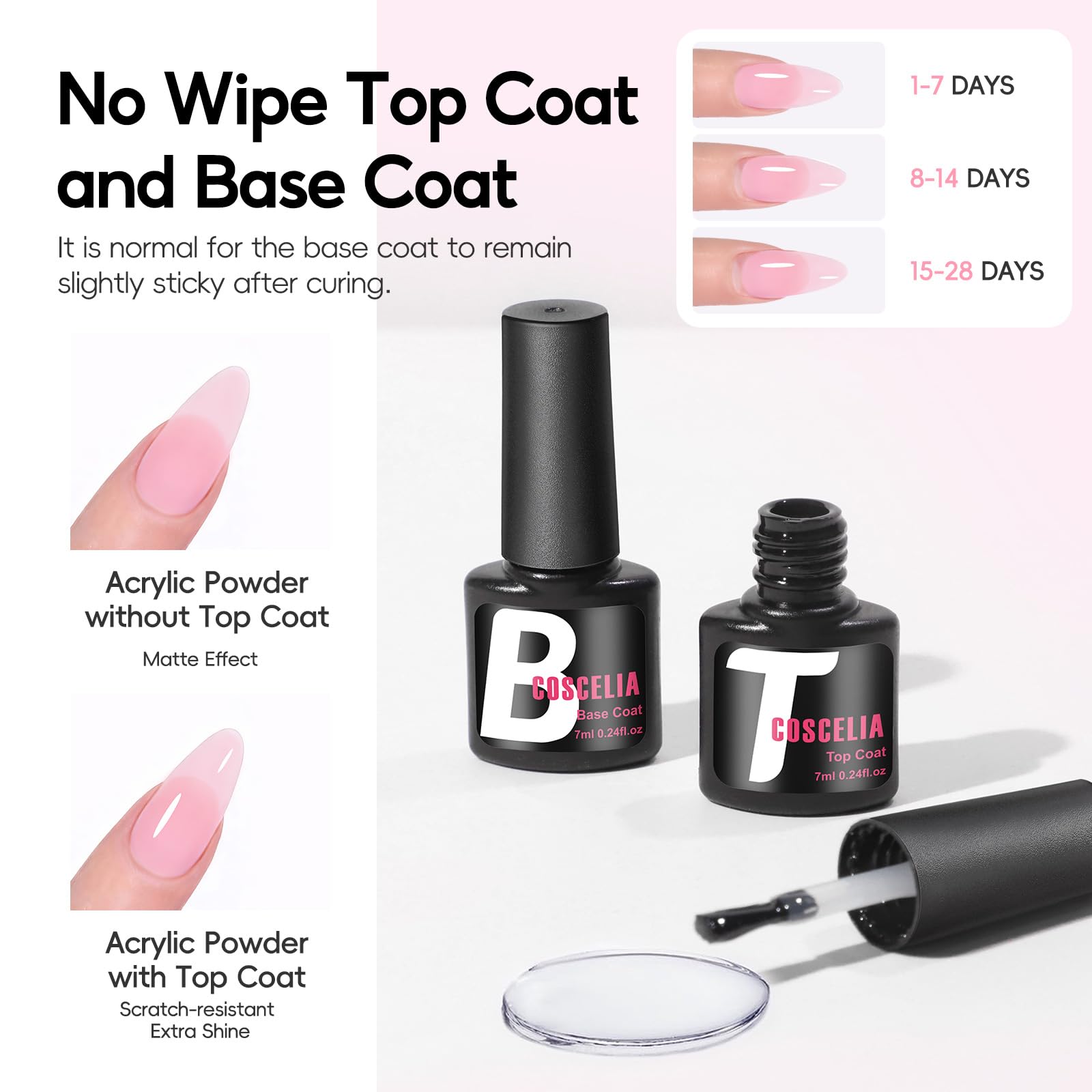 COSCELIA Acrylic Nail Kit for DIY Nail Design
