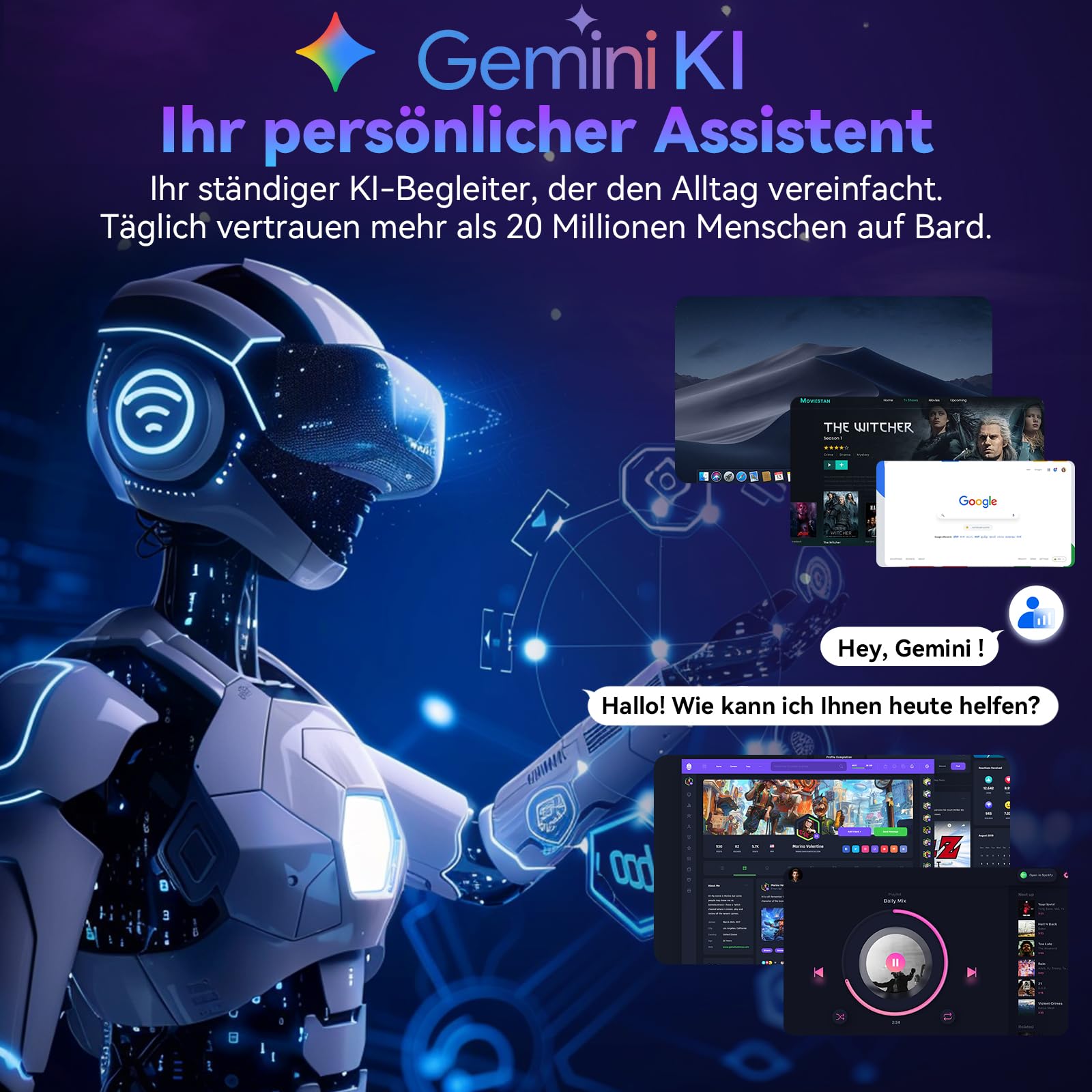 11 Zoll Tablet mit Tastatur｜Android 16 mit Gemini AI｜32GB RAM + 128GB ROM (1TB TF) 1920*1200 FHD 90Hz Display｜ Unisoc T7250 Octa-Core｜8MP+16MP Duale Kamera｜ Face ID｜ Widevine L1｜ 8000mAh｜GPS （Grau)