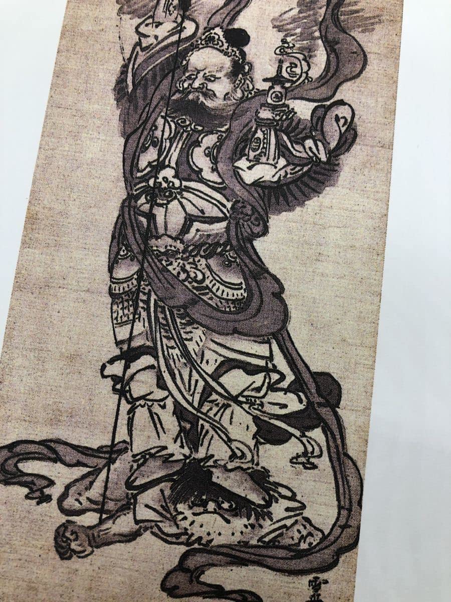 毘沙門天の絵　巻物 e国宝 - 毘沙門天