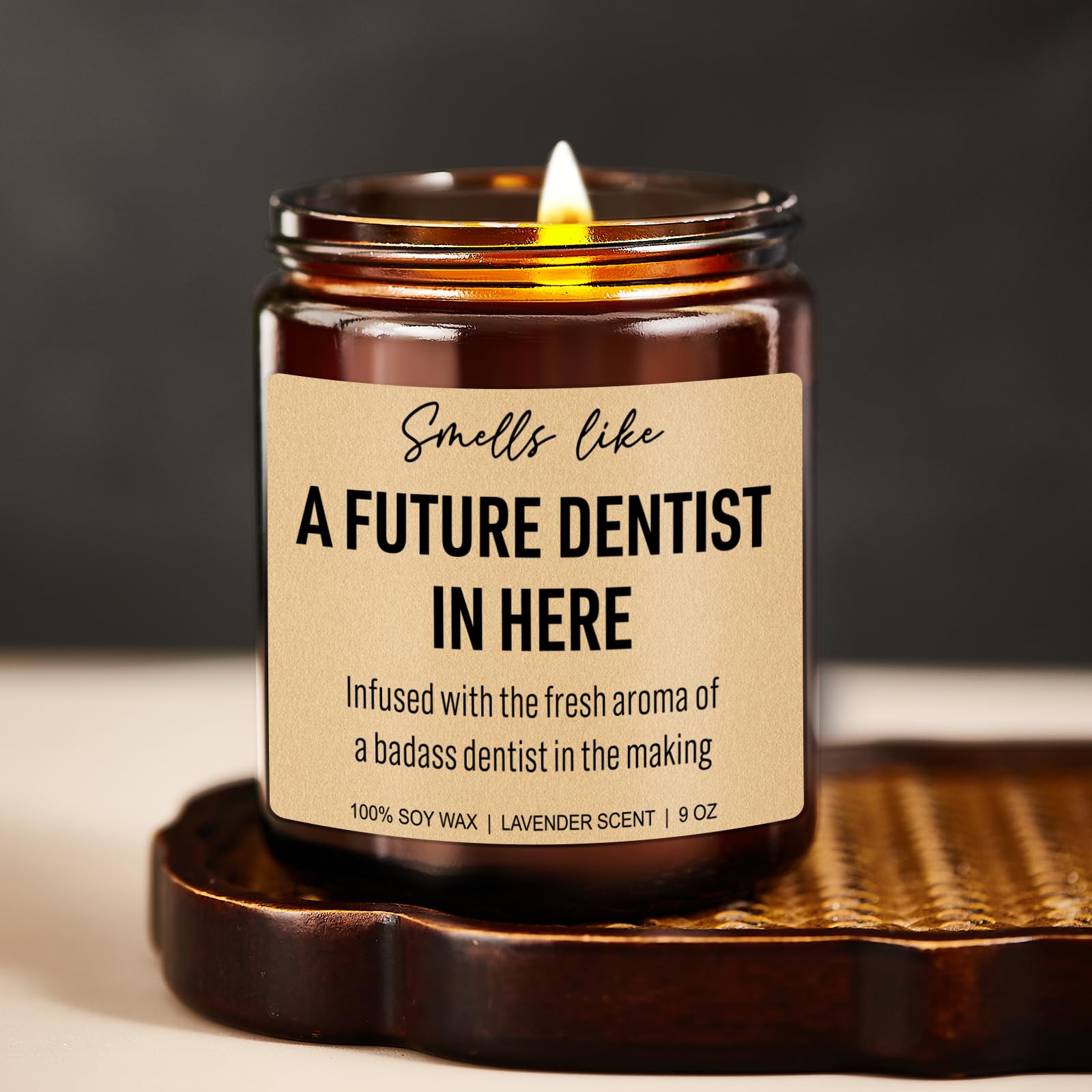 Younift Przyszła świeca dentystyczna, prezenty dla higienistki dentystycznej, prezenty dla dentystów, prezenty do higieny jamy ustnej, prezenty na ukończenie szkoły dentystycznej, prezenty dla