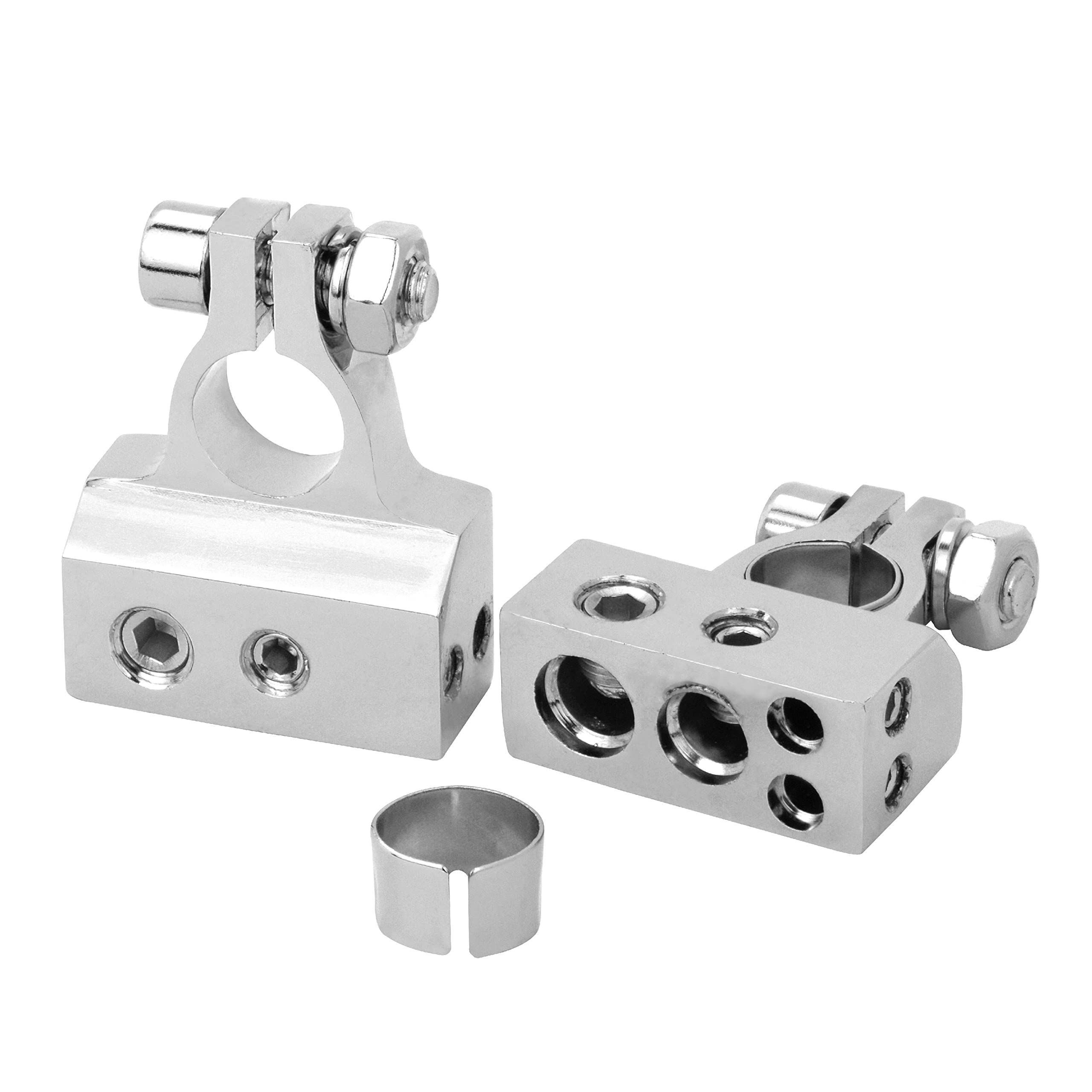 Conext Link BTZ1-2 Battery Terminal Postive Negative 8 4 2 1/0 Gauge 2 Pack （15501）