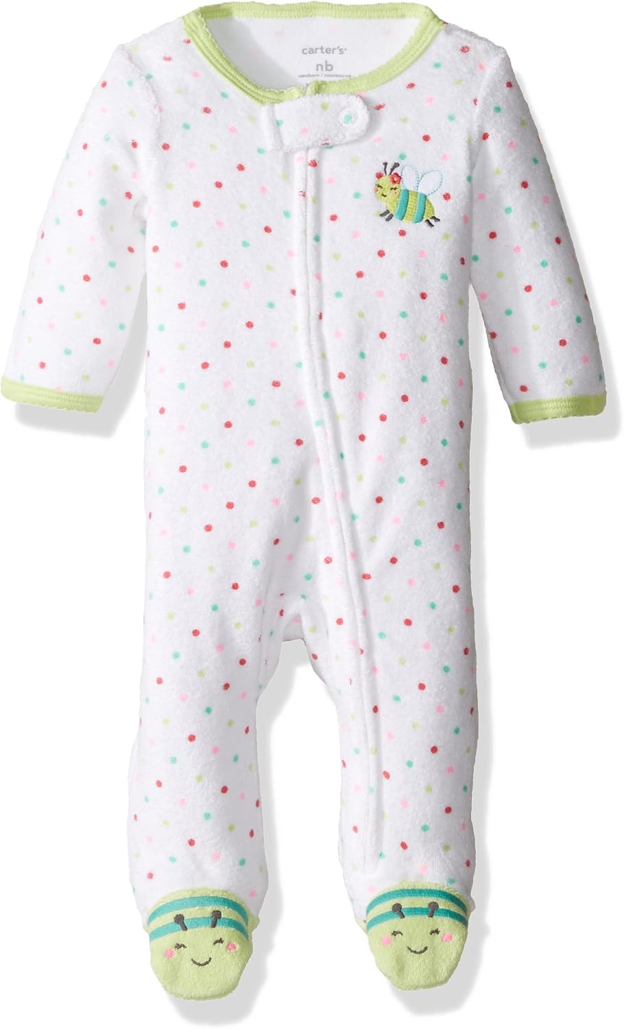 Carter's girls 1-piece Snug Fit Cotton Pajamas