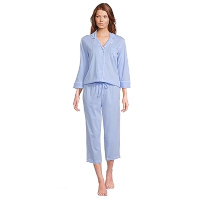 Lauren Ralph Lauren Essentials Bingham Knits Capri PJ Set Women
