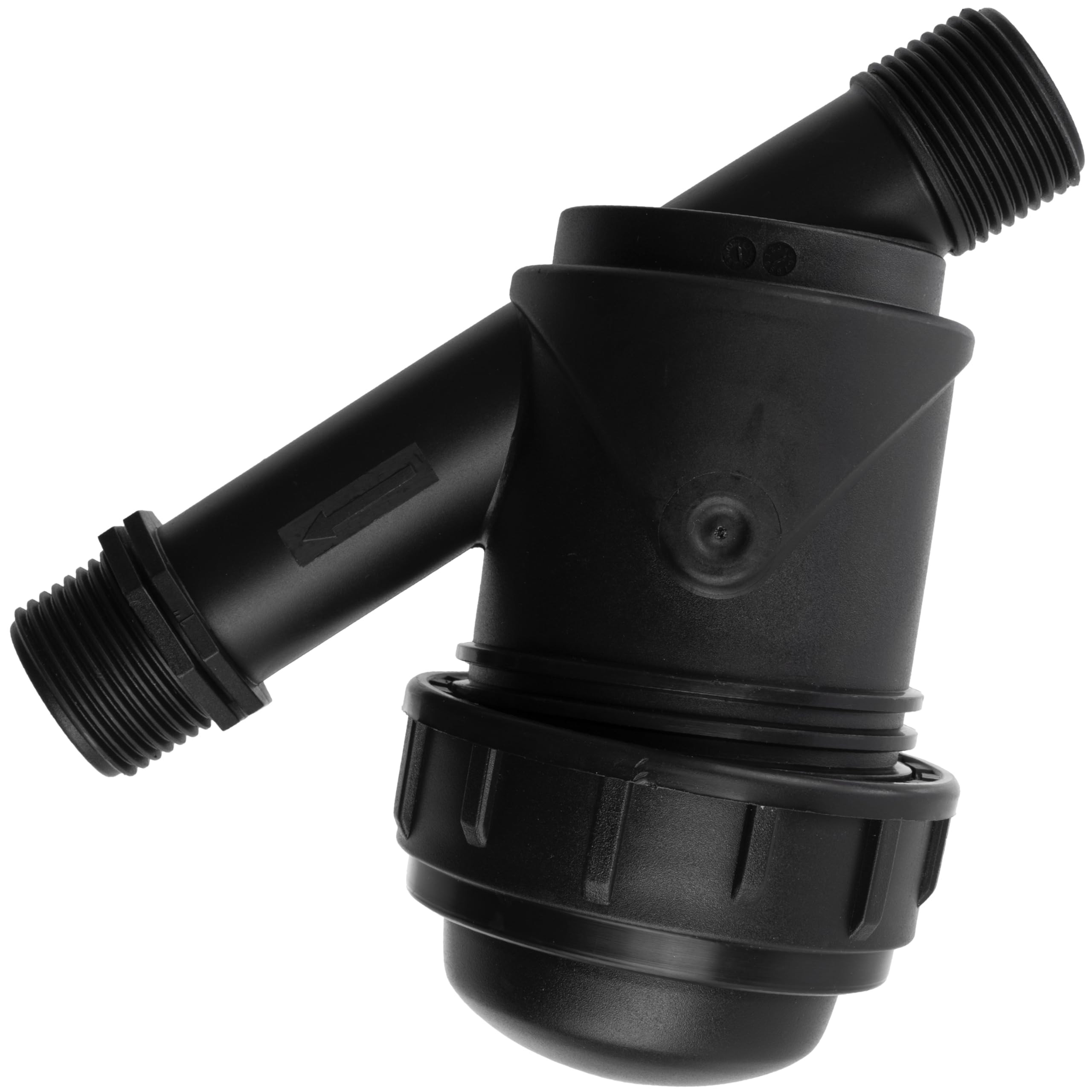 AERZETIX Filtre à Tamis 1" Irrigation Arrosage Goutte à Goutte 6 Bars 120mesh 6m3/h Plastique