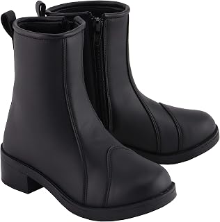 Milwaukee Leather MBL9485 Ladies Clean Riding Boots with Toe Cap - 10.5 Price In India