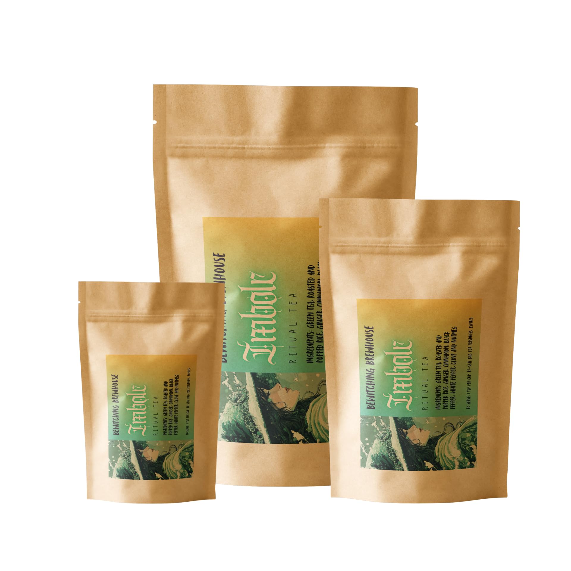 Loose Leaf Ritual Sabbat Herbal Teas (Small, Imbolc)