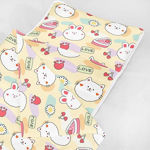 Miniatura 5 de Datura home Tapete para siesta, saco de dormir colorido con almohadilla extraíble - Juego de ropa de cama para guardería y fiestas de pijamas,