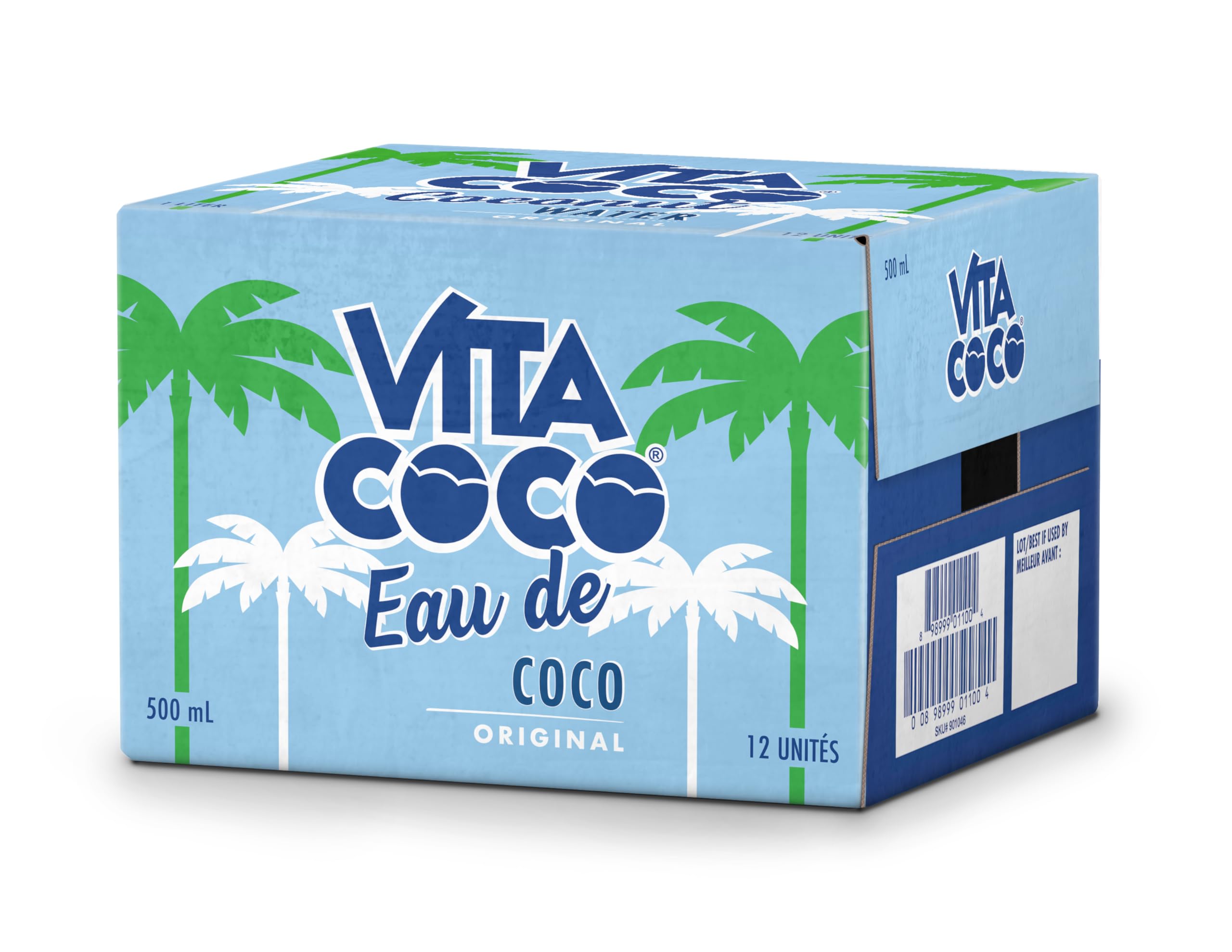 VITA COCO Coconut Water Tetra pak Original (Pure) 12x500ml (Pack of 12)