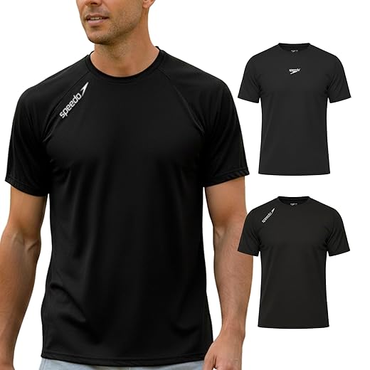 Kit 2 Camisetas Dry Fit Academia Esportiva Masculina Speedo