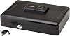 Hornady Handgun Vault Safe with Keypad Entry – Secure Your Firearms and Valuables – 4-6 Keypad Entry, Interior Light and Backup Keys – Black, 12 H x 8.3 W x 2.6 D Inches – Item 95432