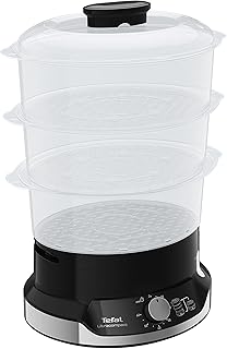 Tefal VC2048 Ultracompact parowar | 800 | 9 litrów | czarny