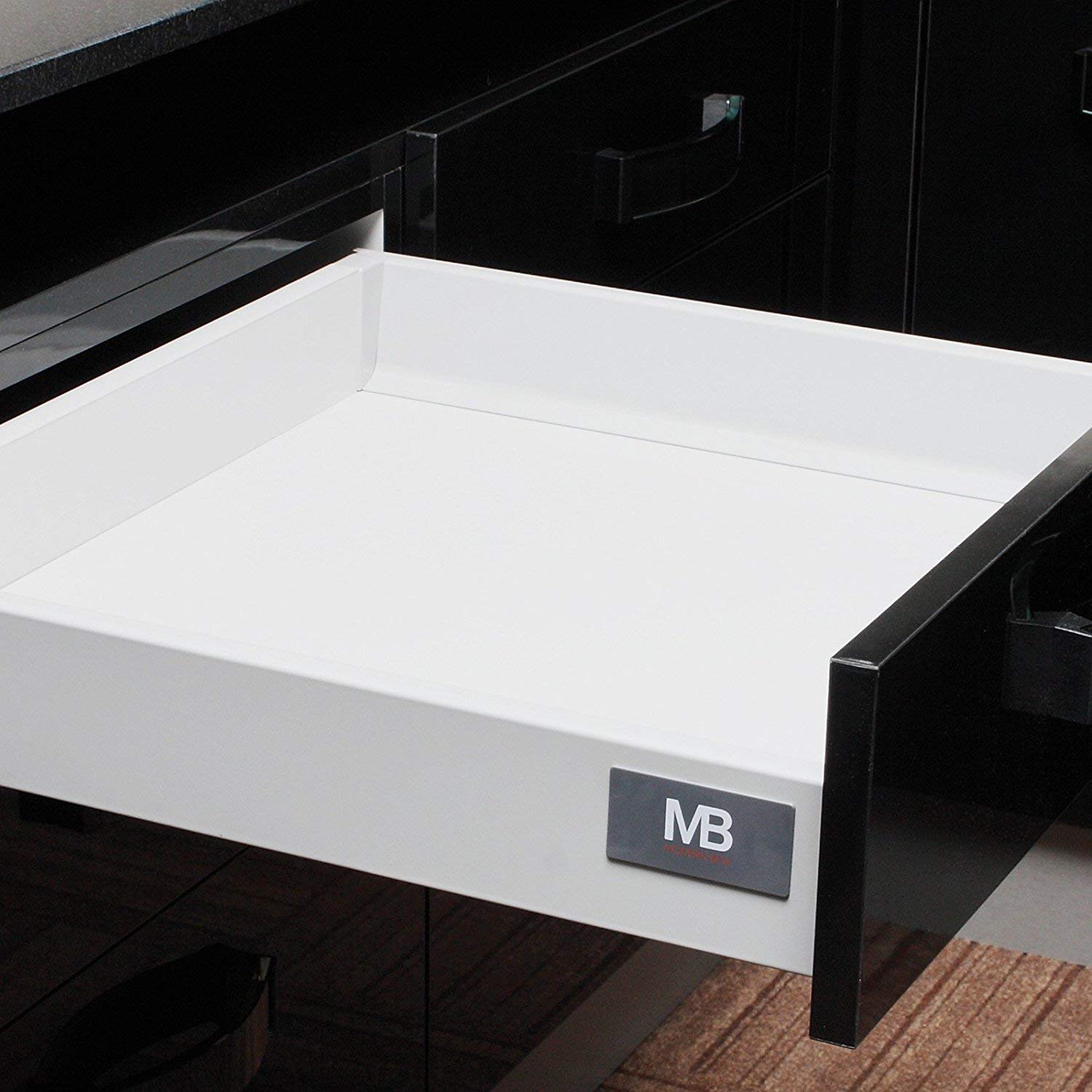SOTECH Schubkastensystem SO-BOX grau Höhe: 84 mm Tiefe: 500 mm