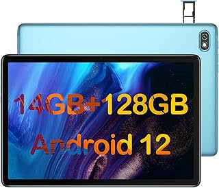OSCAL Tablet 10 inch, Pad10 Android 12 Tablets,14GB RAM+128GB ROM TF 1TB, Dual 4G LTE&WiFi Tablets, 6580mAh, 1920 * 1200 FHD IPS Screen, Octa-Core MProcessor,13MP+8MP Camera,PC Mode,GPS,Widevine L1