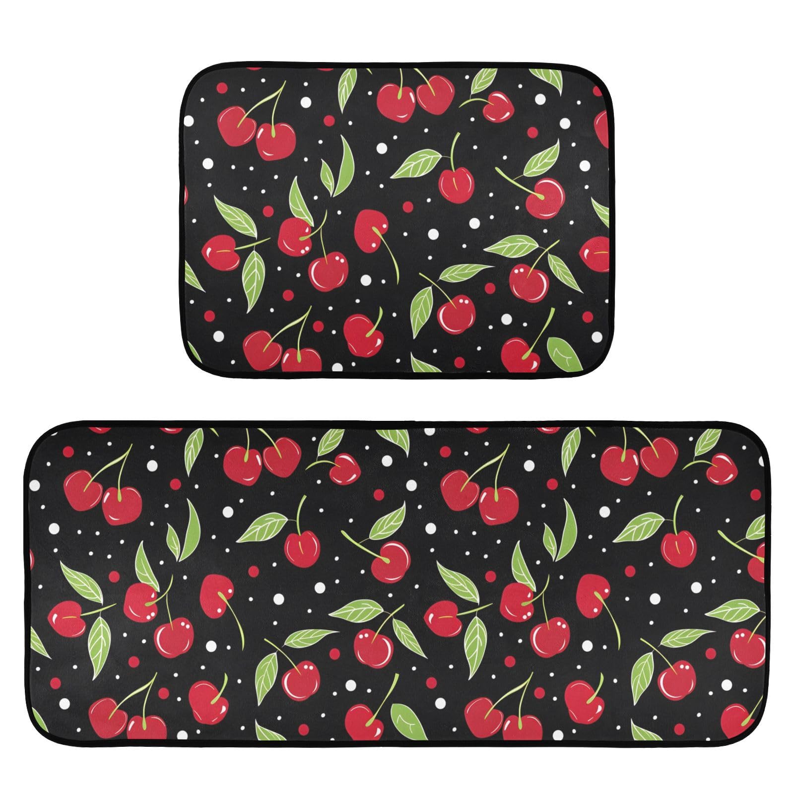 Tapis de cuisine japonais ALAZA 50x70 + 50x120 cm : tapis de sol déco maison