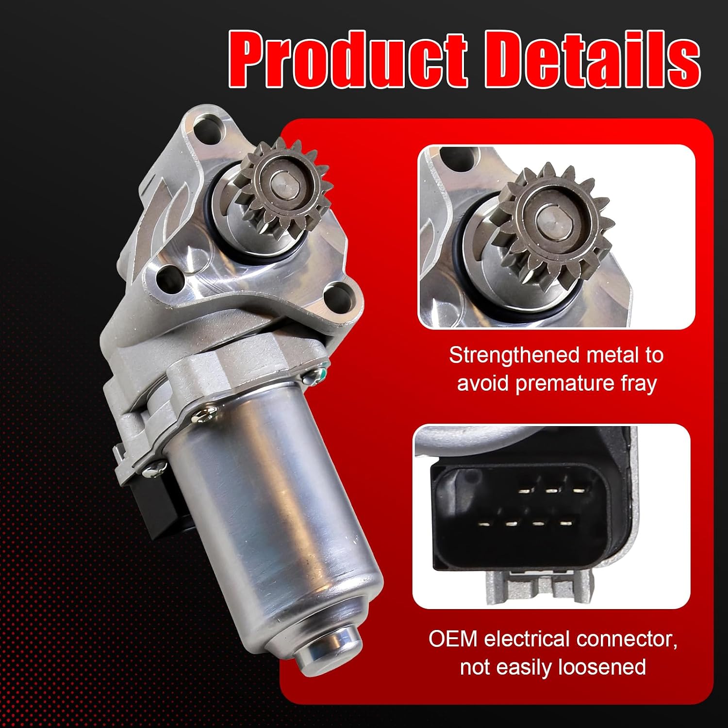 4WD Transfer Case Motor Actuator 27107599693 Compatible with BMW E60 525xi 528xi 535i xDrive E90 325xi 328xi 330xi 335i xDrive E92 328i 335i xDrive Coupe Replace 27107599690 27107546671 27107613152