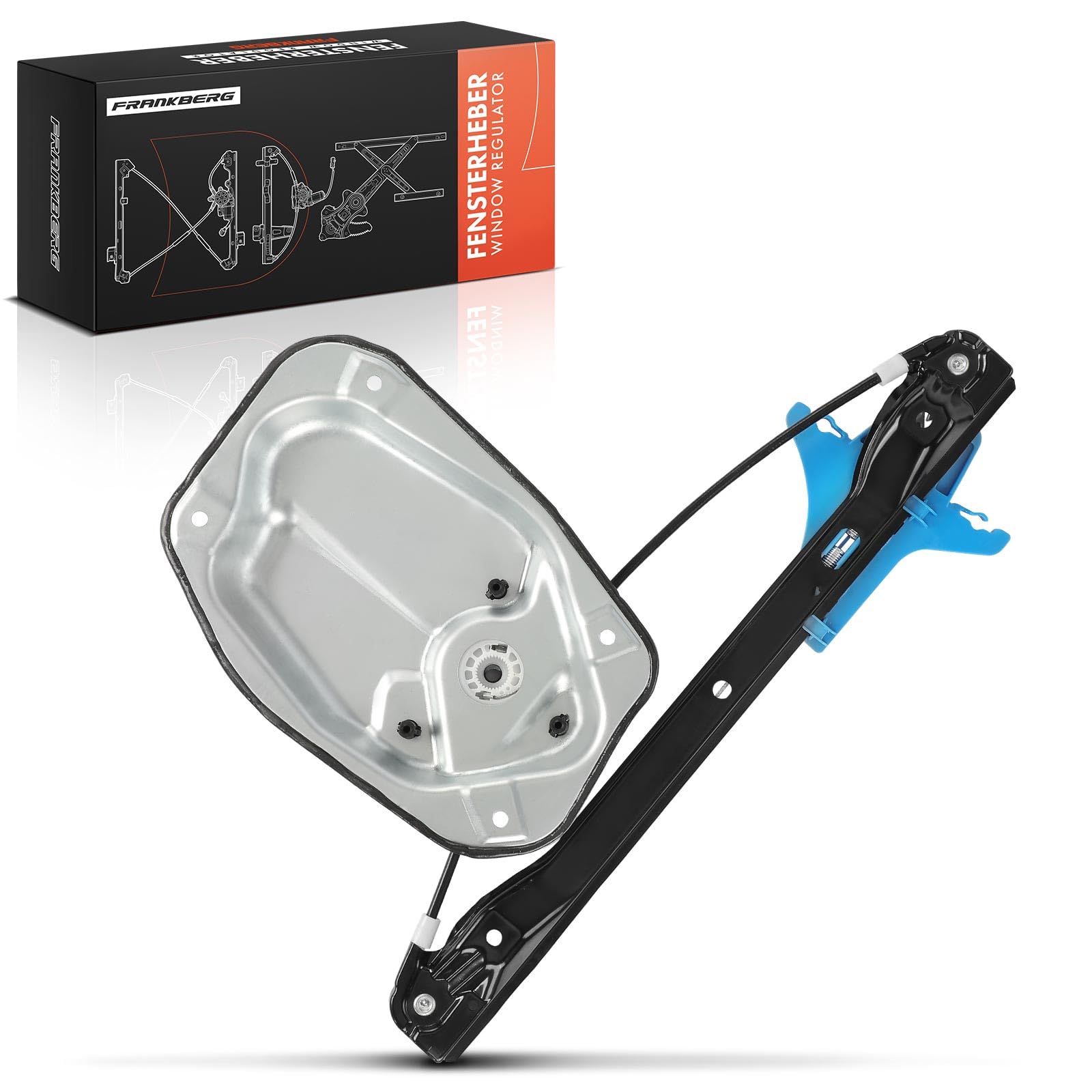 Frankberg Window Regulator Rear Right Compatible with Golf MK V Hatchback 2003-2008 Golf V MK V Estate 2003-2009 Golf V MK V Hatchback 2003-2009 J.e.t.t.a MK III Saloon 2005-2010 Replace# 1K5839462