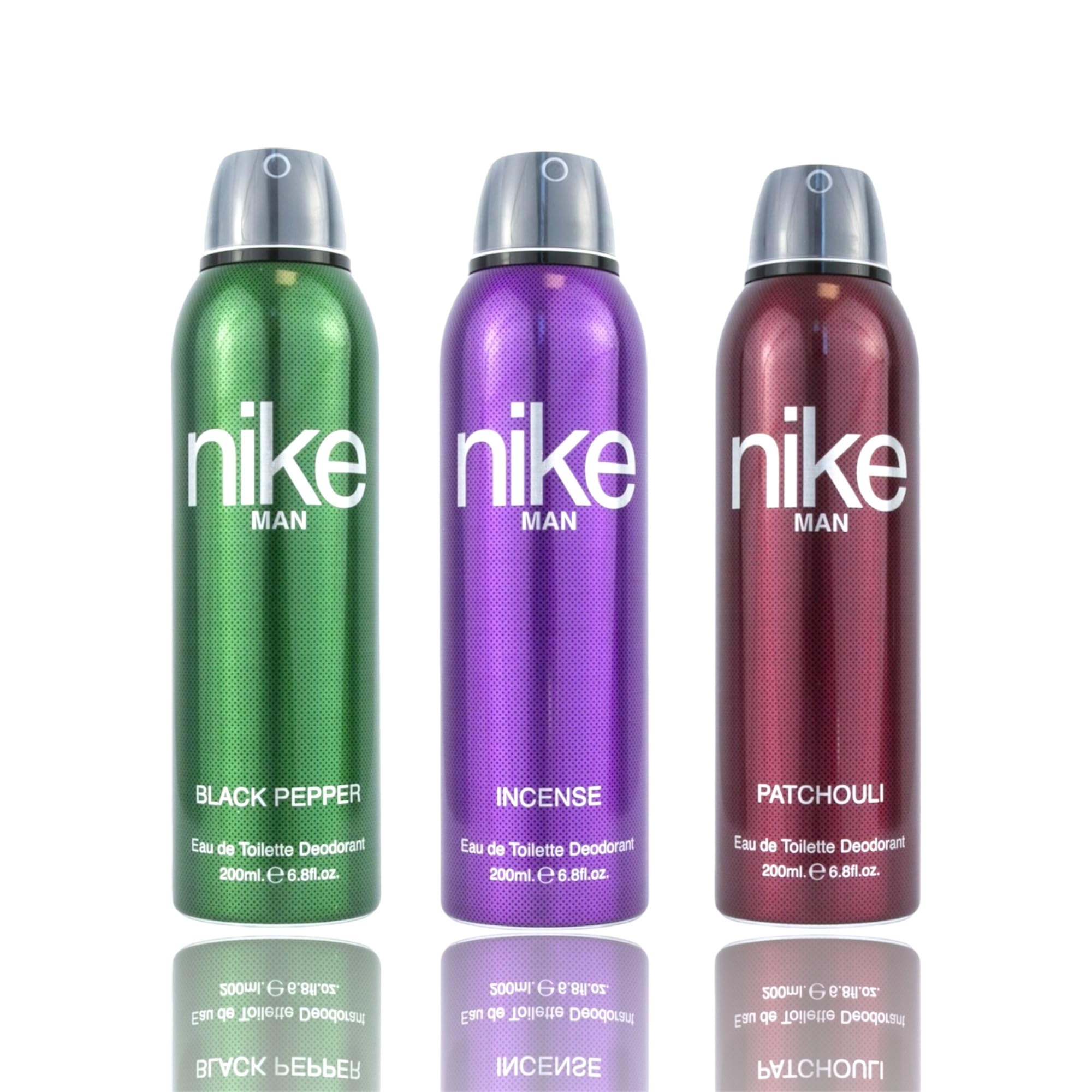 Nike Black Pepper Deodorant for Men - 3 Pack 200ml each