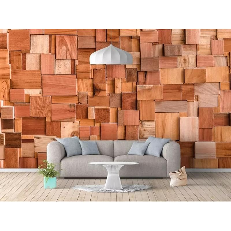 Diy 工具 ガーデン くつろぎカフェタイム リビングルームの3d壁紙寝室の壁紙ロール任意の部屋のための素晴らしい壁紙 の選択レトロな木製ブロックレンガの幾何学三次元の背景の壁カスタム大きな壁画の壁紙 350x245cm O8dfnyedcl Coreseamores Com Br