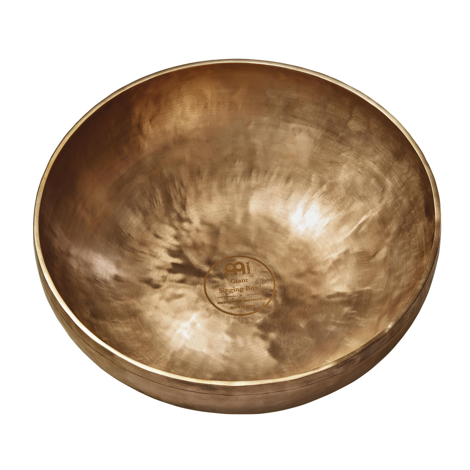Giant Grounding Singing Bowl, Bronze — HANDMADE IN INDIA — For Calming Meditation, ASMR, Sound Healing, or Yoga