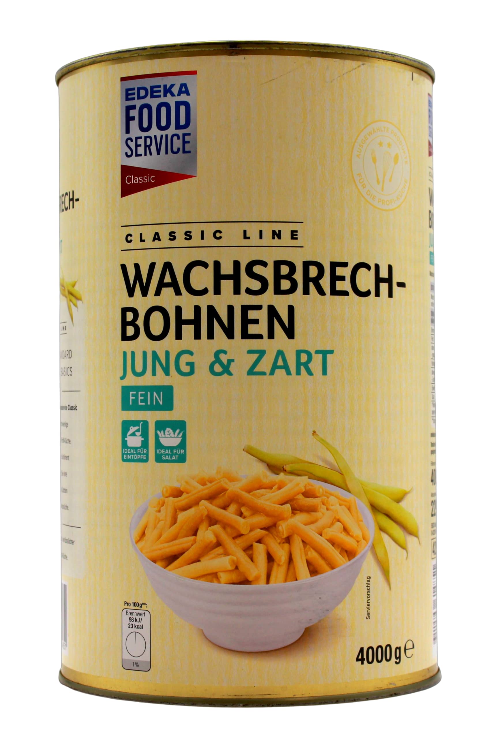 Classic Line Wachsbrechbohnen fein jung & zart, 3er Pack (3 x 2295g)