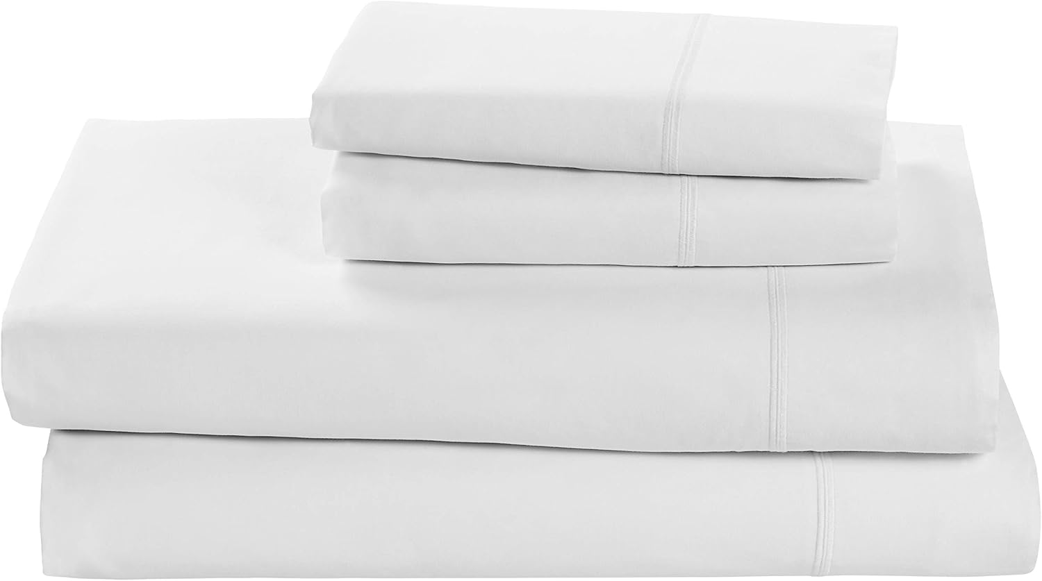 Amazon Brand Rivet Soft 100 Percale Cotton Bed Sheet Set
