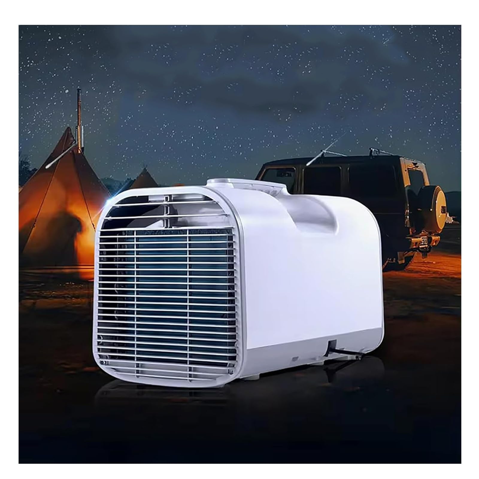 Portable Air Conditioners Fan AC Small Personal Cooler Low Noise Remote Control Features Cooling Dehumidifying AC Unit Cooling