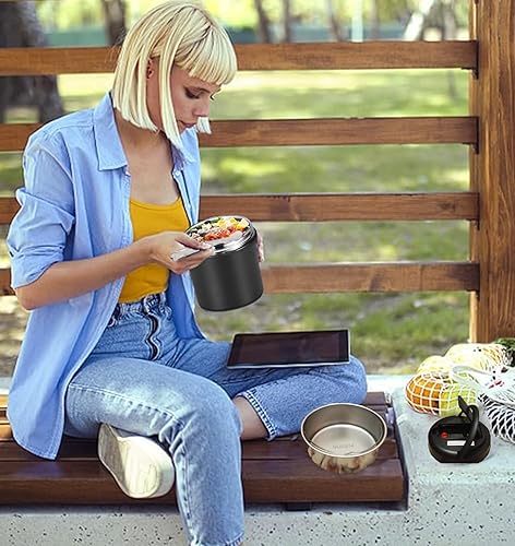 Miniatura 7 de Thermo Food Jar For Hot Food - 40 OZ, Thermo soup containers With lid, Wide Mouth Vacuum Insulated Stainless Steel Leakproof Bento Box With