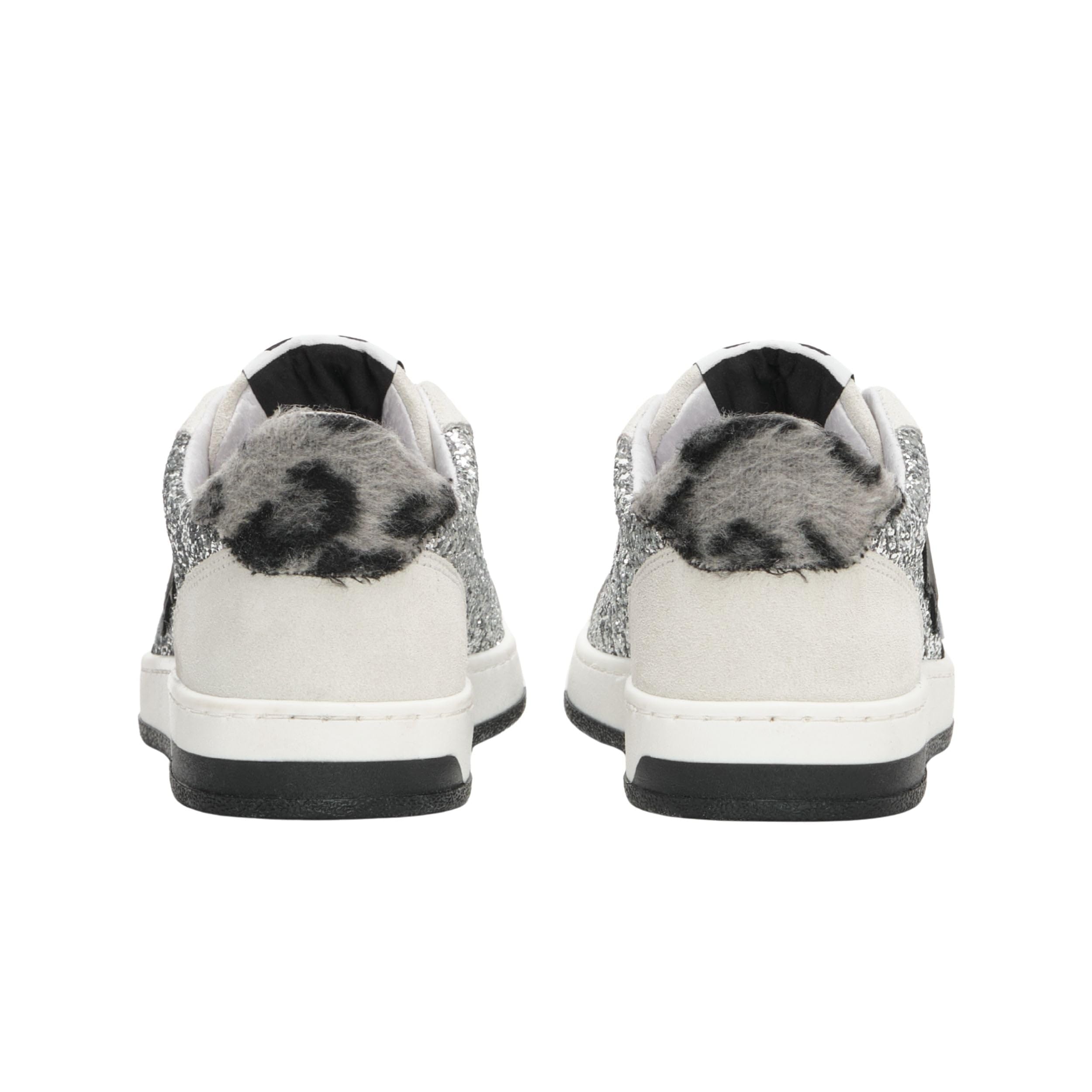 2Star Scarpe Sneaker Casual Pelle Bianco/Argento