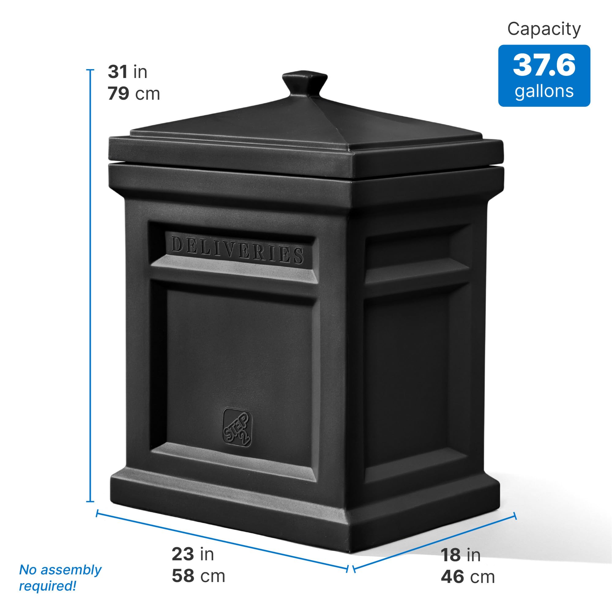 Amazon.com: Step2 Express Parcel Delivery Box, Large Outdoor