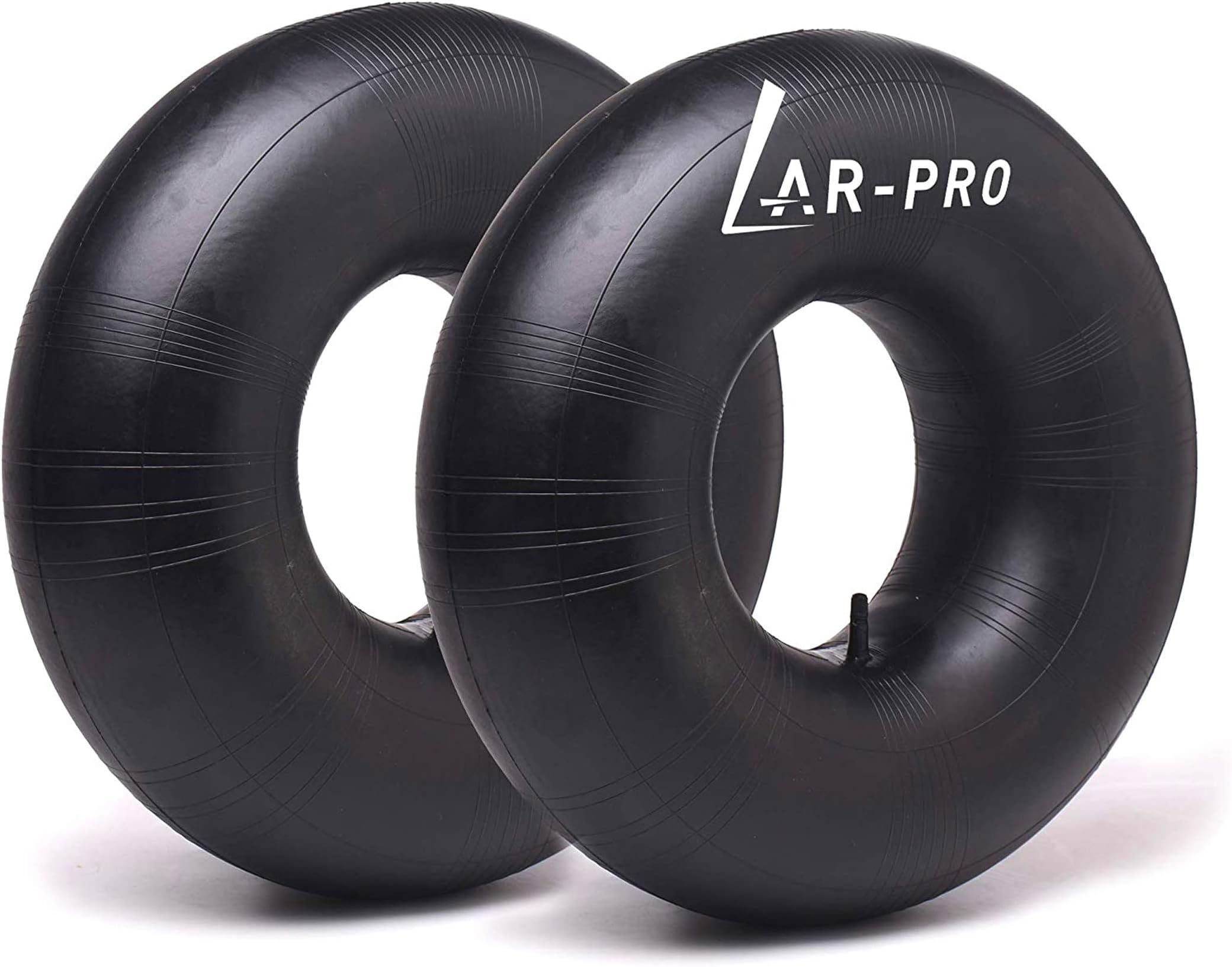 13 x 4.00-6'' [4.10/3.50-6''] Heavy Duty Replacement Inner Tube with TR-13 Straight Valve Stem (2-Pack) - for Wheelbarrows, Mowers, Hand Trucks and More