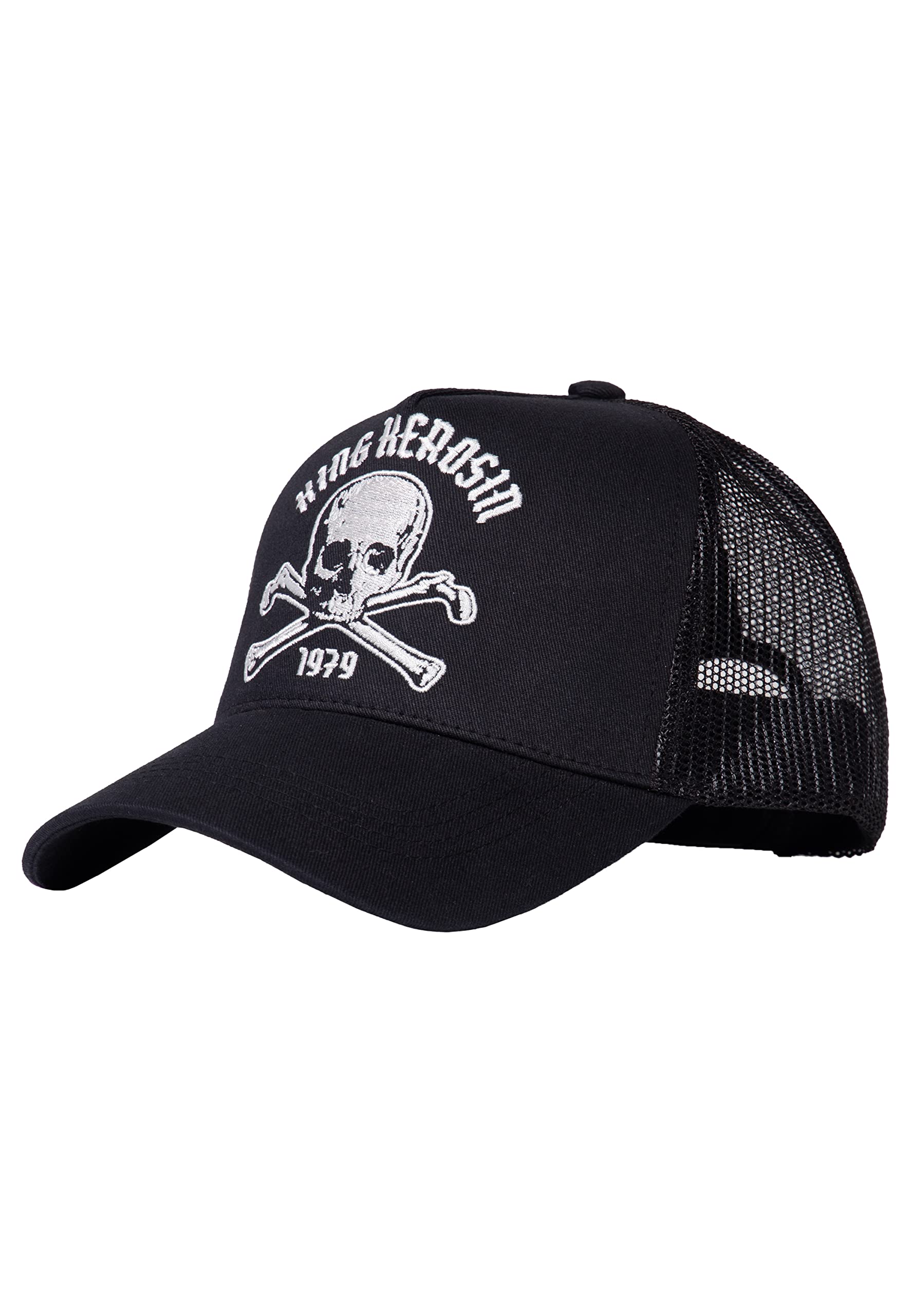 King Kerosin KK 79 Unisex Gorra Negro 60% algodón, 40% poliéster