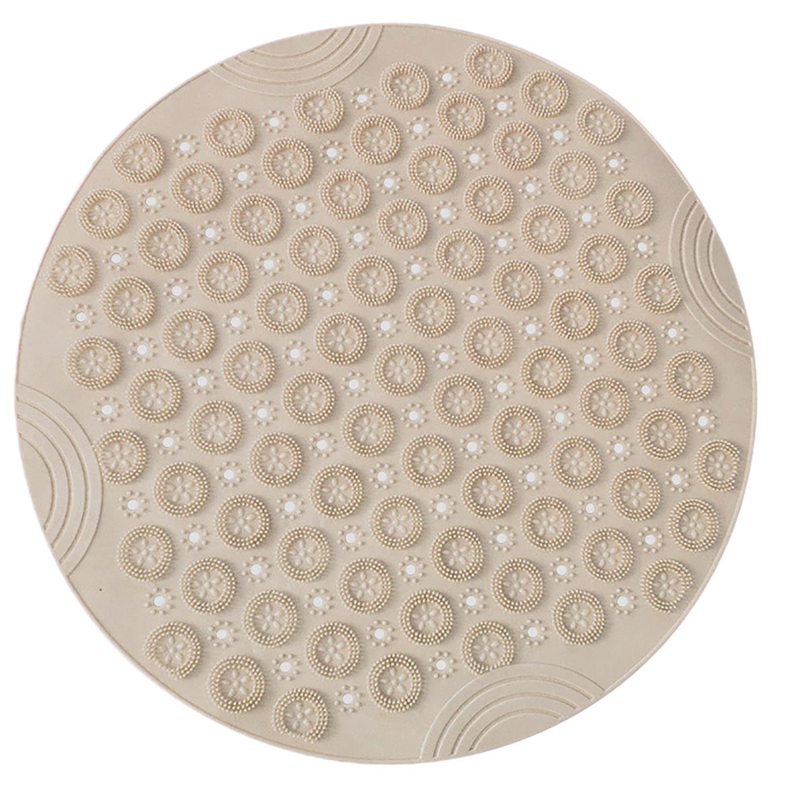 Tapis de baignoire antidérapant avec ventouses de douche