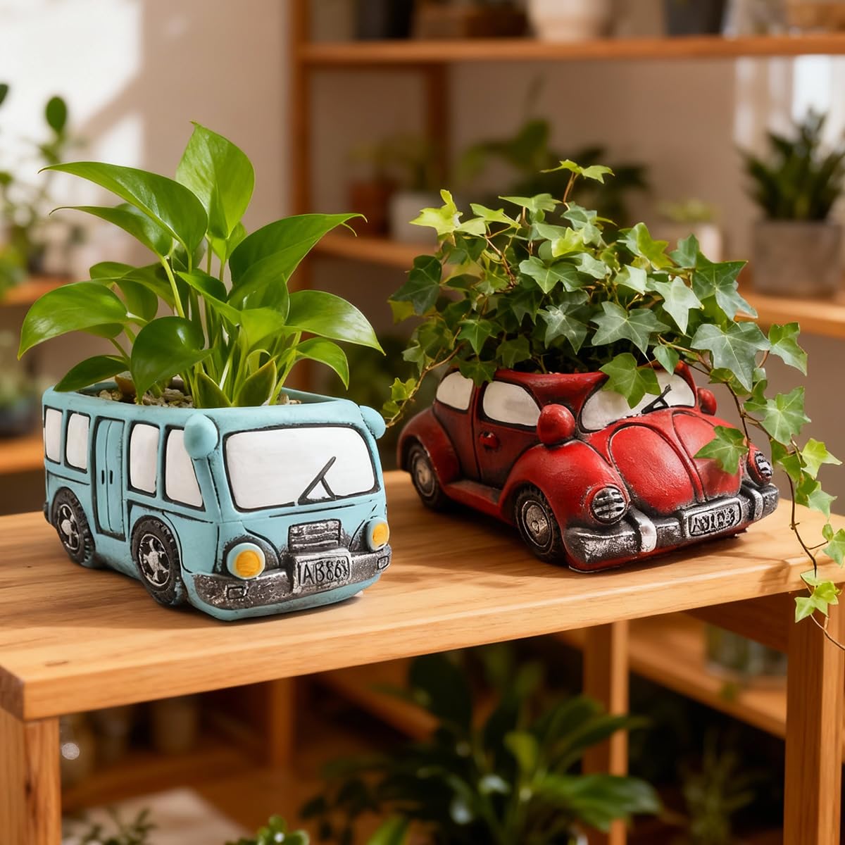 Colorful Car Planters - Succulent Pots for Cactus -6