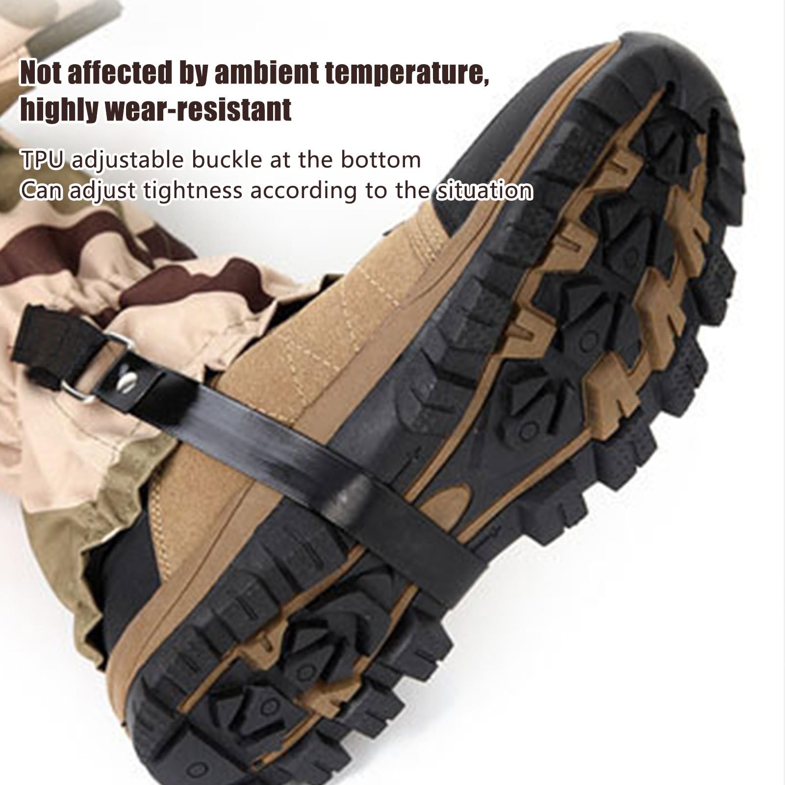 Generico Snake Gaiters, Long Tube Calf Cover, 17.72 inches Sand-Proof Calfs Gaiters, Anti-Wear Protection for Men and Women, Outdoor Survival, Hunting, Cycling, and Hiking